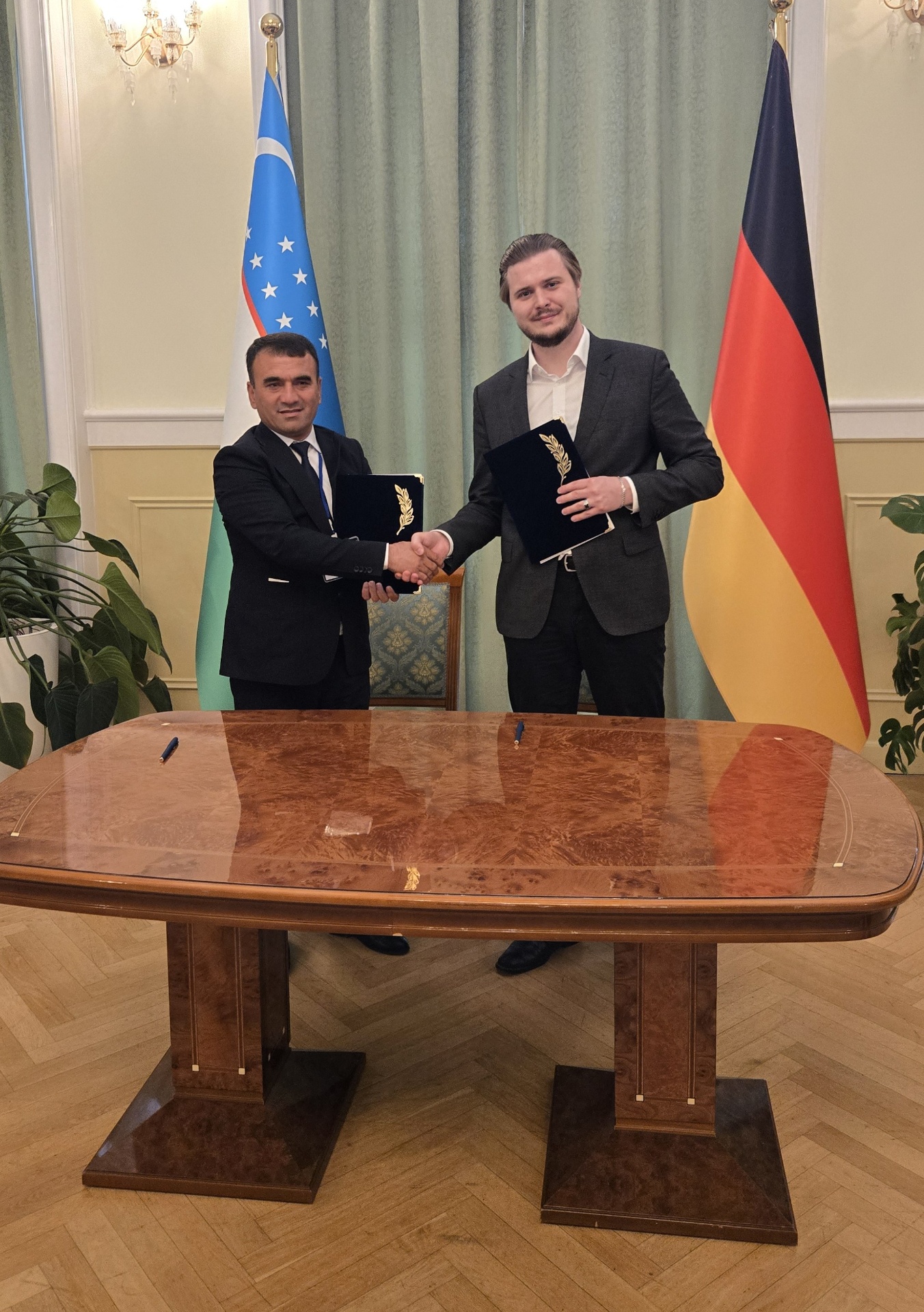 Unterzeichnung der Recruiting-Partnerschaft zwischen Usbekistan und Deutschland